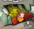 Custom Personalised Samoa Premium Quilt- Humpback Whale with Tropical Flowers (Yellow) - Polynesian Pride