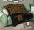 Polynesian Premium Quilt - Yellow Turtle Curve Version - Polynesian Pride