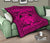 Hawaii Polynesian Pele Kanaka Premium Quilt Pink - Polynesian Pride