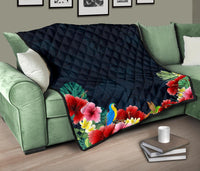 Colorful Jungle Premium Quilt - Polynesian Pride