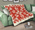Hawaiian Turtle Pattern Premium Quilt - Red - Argu Style - AH - Polynesian Pride