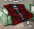 Samoa Premium Quilt - Samoa Coat Of Arms Polynesian Red Tattoo - Polynesian Pride