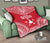 Austral Islands Premium Quilt - Austral Islands Flag Polynesian Chief Red Version - Polynesian Pride