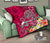 Polynesian Premium Quilt - Turtle Plumeria Pink Color - Polynesian Pride