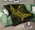 Polynesian Quilt - Polynesian Yellow Shark Warrior Tattoo - Polynesian Pride
