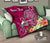 Tahiti Custom Personalised Premium Quilt - Turtle Plumeria (Pink) - Polynesian Pride