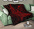 Polynesian Quilt - Polynesian Red Shark Warrior Tattoo - Polynesian Pride