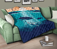 Sea Sunset Premium Quilt - Polynesian Pride