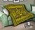 Hawaii Polyensian Turtle Premium Quilt Yellow - Polynesian Pride