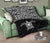 Polynesian Premium Quilt - White Turtle Curve Version - Polynesian Pride