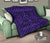Hawaii Polyensian Turtle Premium Quilt Purple - Polynesian Pride