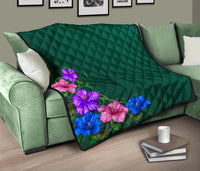 Only Hibiscus Premium Quilt - Polynesian Pride