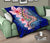 Hawaii Polynesian Pink Hibiscus Seahorse Premium Quilt - Polynesian Pride