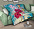 Polynesian Hawaii Premium Quilt - Plumeria Turtles with Hibiscus - Polynesian Pride