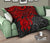 Polynesian Premium Quilt - Polynesian Red Turtle Hibiscus - Polynesian Pride