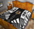 Vanuatu Premium Quilt - Vanuatu Coat Of Arms Polynesian White Tattoo - Polynesian Pride