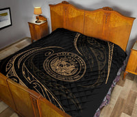 Hawaii Premium Quilt - Gold - Frida Style - Polynesian Pride