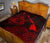 Hawaii Sea Turtle Is Swimming Toward Premium Quilt Red - Polynesian Pride