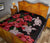 Hawaii Red Hibiscus Turtle Premium Quilt - AH - Ray Style - Polynesian Pride