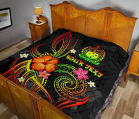 Polynesian Hawaii Personalised Premium Quilt - Legend of Samoa (Reggae) - Polynesian Pride