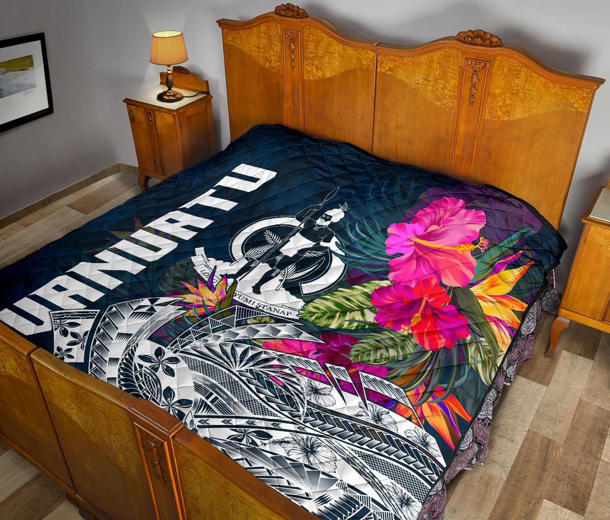 Vanuatu Polynesian Premium Quilt - Summer Vibes - Polynesian Pride