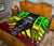 Samoa Premium Quilt - Samoa Coat Of Arms Polynesian Reggae Tattoo - Polynesian Pride
