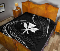Kanaka Premium Quilt - White - Frida Style - Polynesian Pride