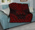 Society Islands Premium Quilt - Society Islands Flag Polynesian Chief Red Version - Polynesian Pride