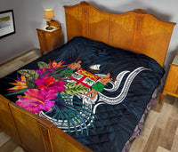 Fiji Polynesian Premium Quilt - Tropical Flower - Polynesian Pride