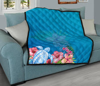 Polynesian Turtle Premium Quilt - Polynesian Pride