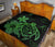 Hawaii Turtle Hibiscus Premium Quilt Green - Polynesian Pride