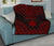 Marshall Islands Premium Quilt - Marshall Islands Flag Polynesian Chief Red Version - Polynesian Pride