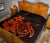 Hawaii Turtle Hibiscus Premium Quilt Orange - Polynesian Pride