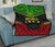 Society Islands Premium Quilt - Society Islands Flag Polynesian Chief Reggae Version - Polynesian Pride