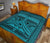 Hawaii Polynesian Mauna Kea Premium Quilt Blue - Polynesian Pride