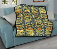 Polynesian Premium Quilt Yellow - Polynesian Pride