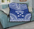 Gambier Islands Premium Quilt - Gambier Islands Flag Polynesian Chief lueag Version - Polynesian Pride
