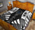 Palau Premium Quilt - Palau Seal Polynesian White Tattoo - Polynesian Pride