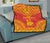 New Caledonia Premium Quilt - New Caledonia Coat Of Arms Polynesian Chief Red Version - Polynesian Pride