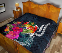 Tonga Polynesian Premium Quilt - Tropical Flower - Polynesian Pride