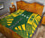 Society Islands Premium Quilt - Society Islands Flag Polynesian Yellow Tattoo - Polynesian Pride