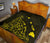 Rays Hawaii Map Polynesian Premium Quilt - Yellow - Polynesian Pride