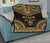 Niue Premium Quilt - Niue Seal Polynesian Chief Gold Version - Polynesian Pride