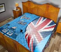 Fiji Custom Personalised Premium Quilt - Fiji Flag - Polynesian Pride