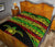 Polynesian Premium Quilt - Reggae Turtle Curve Version - Polynesian Pride