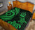 Vanuatu Premium Quilt - Green Tentacle Turtle - Polynesian Pride