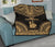 New Caledonia Premium Quilt - New Caledonia Coat Of Arms Polynesian Chief Gold Version - Polynesian Pride