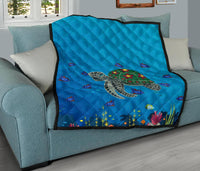 Hawaii Ocean Premium Quilt - Polynesian Pride