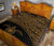 Polynesian Premium Quilt - Yellow Turtle Curve Version - Polynesian Pride