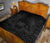 Hawaii Owl Hibiscus Plumeria Premium Quilt - Gray - Polynesian Pride